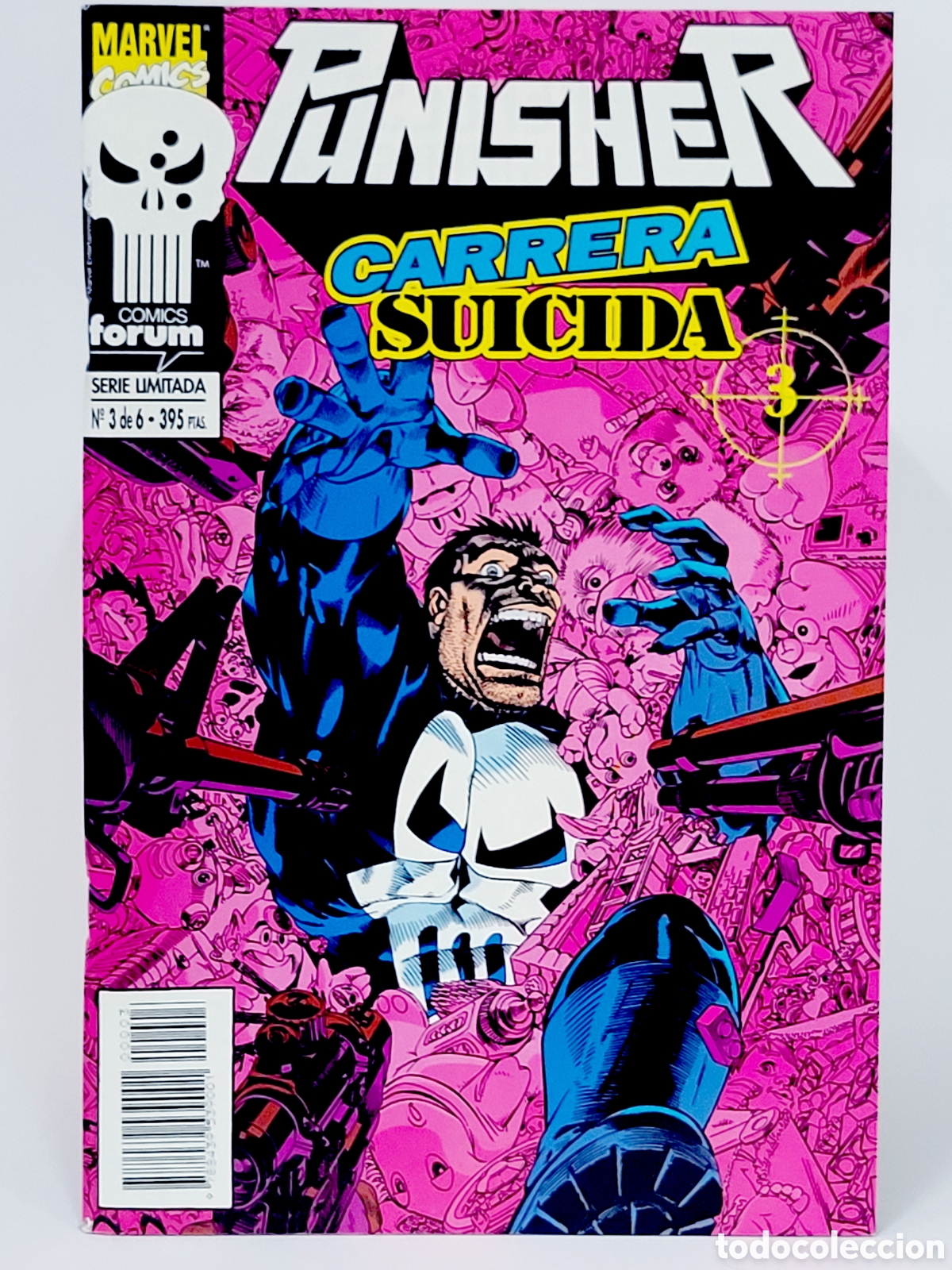 C&oacute;mics: C&Oacute;MIC PUNISHER CARRERA SUICIDA 3 FORUM MARVEL GRAPA DE KIOSCO