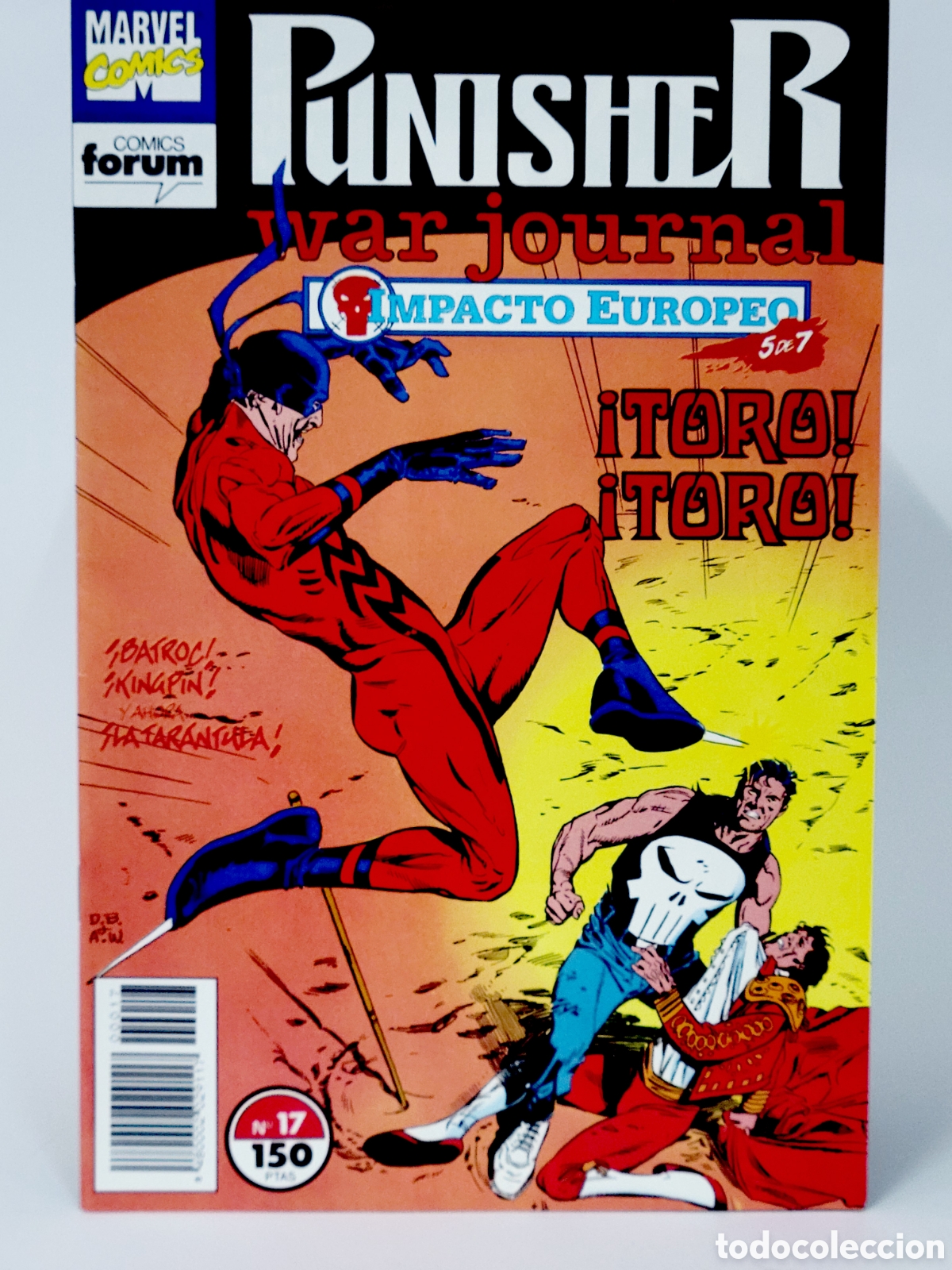 C&oacute;mics: C&Oacute;MIC THE PUNISHER WAR JOURNAL 17 TORO TORO FORUM MARVEL GRAPA DE KIOSCO