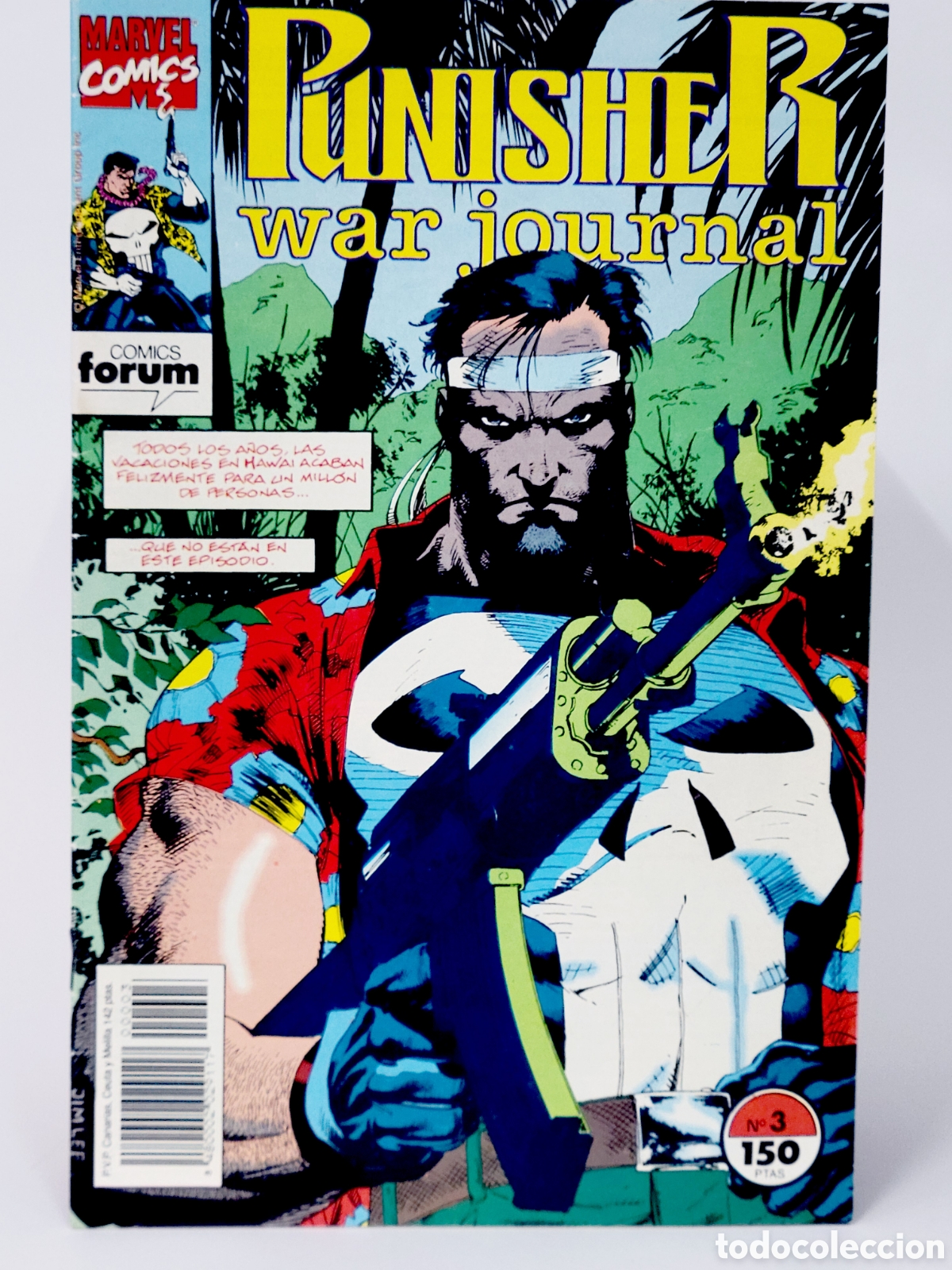C&oacute;mics: C&Oacute;MIC THE PUNISHER WAR JOURNAL 3 FORUM MARVEL GRAPA DE KIOSCO