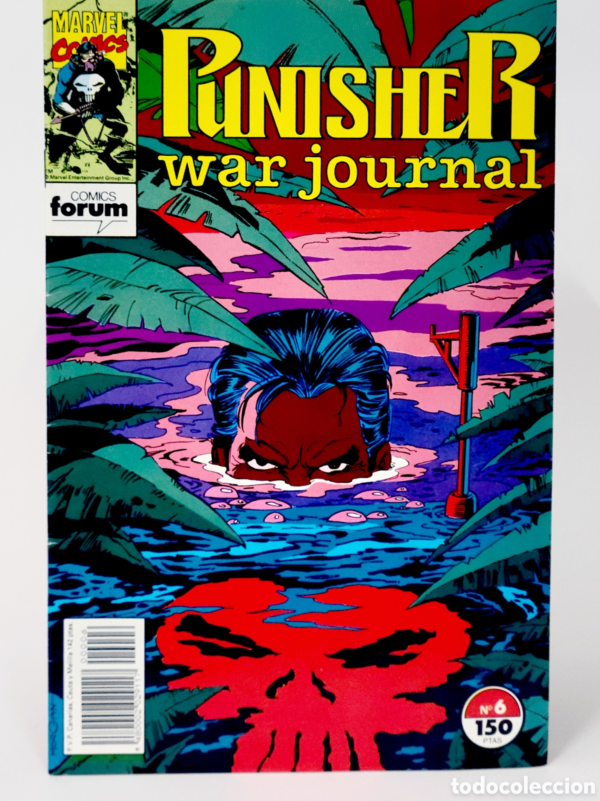 C&oacute;mics: C&Oacute;MIC THE PUNISHER WAR JOURNAL 6 FORUM MARVEL GRAPA DE KIOSCO