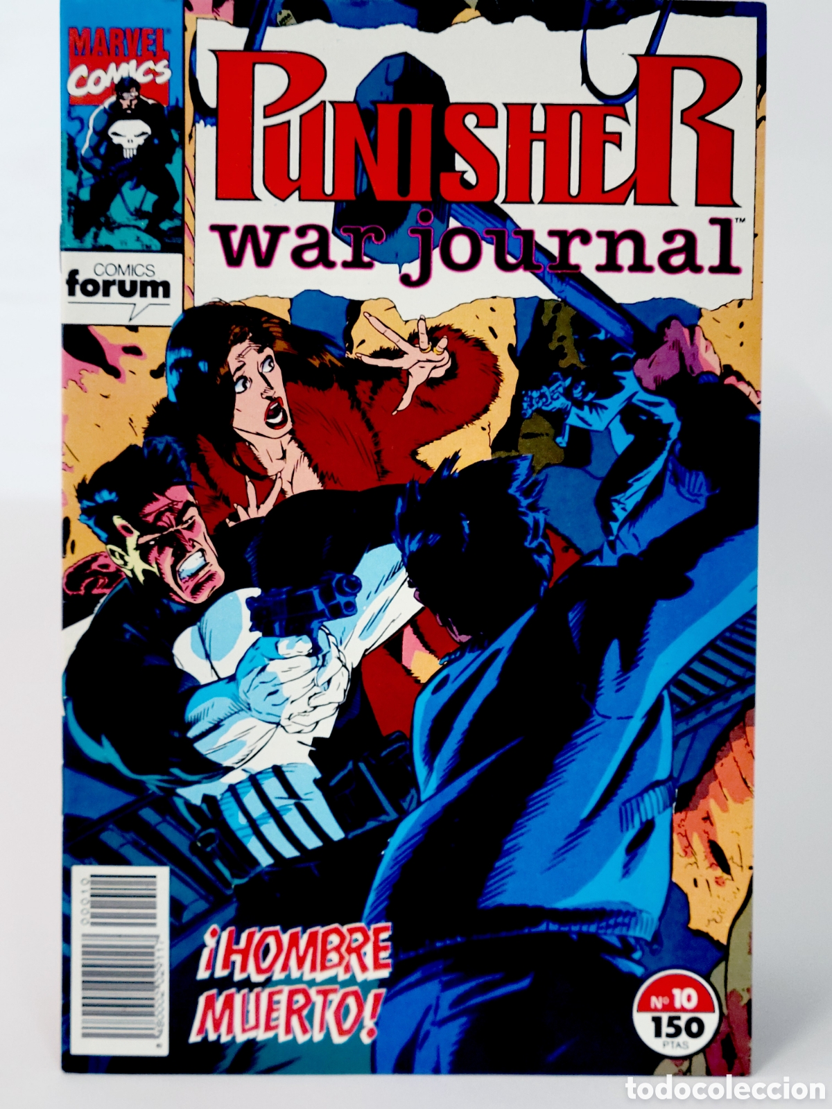 C&oacute;mics: C&Oacute;MIC THE PUNISHER WAR JOURNAL 10 HOMBRE MUERTO FORUM MARVEL GRAPA DE KIOSCO