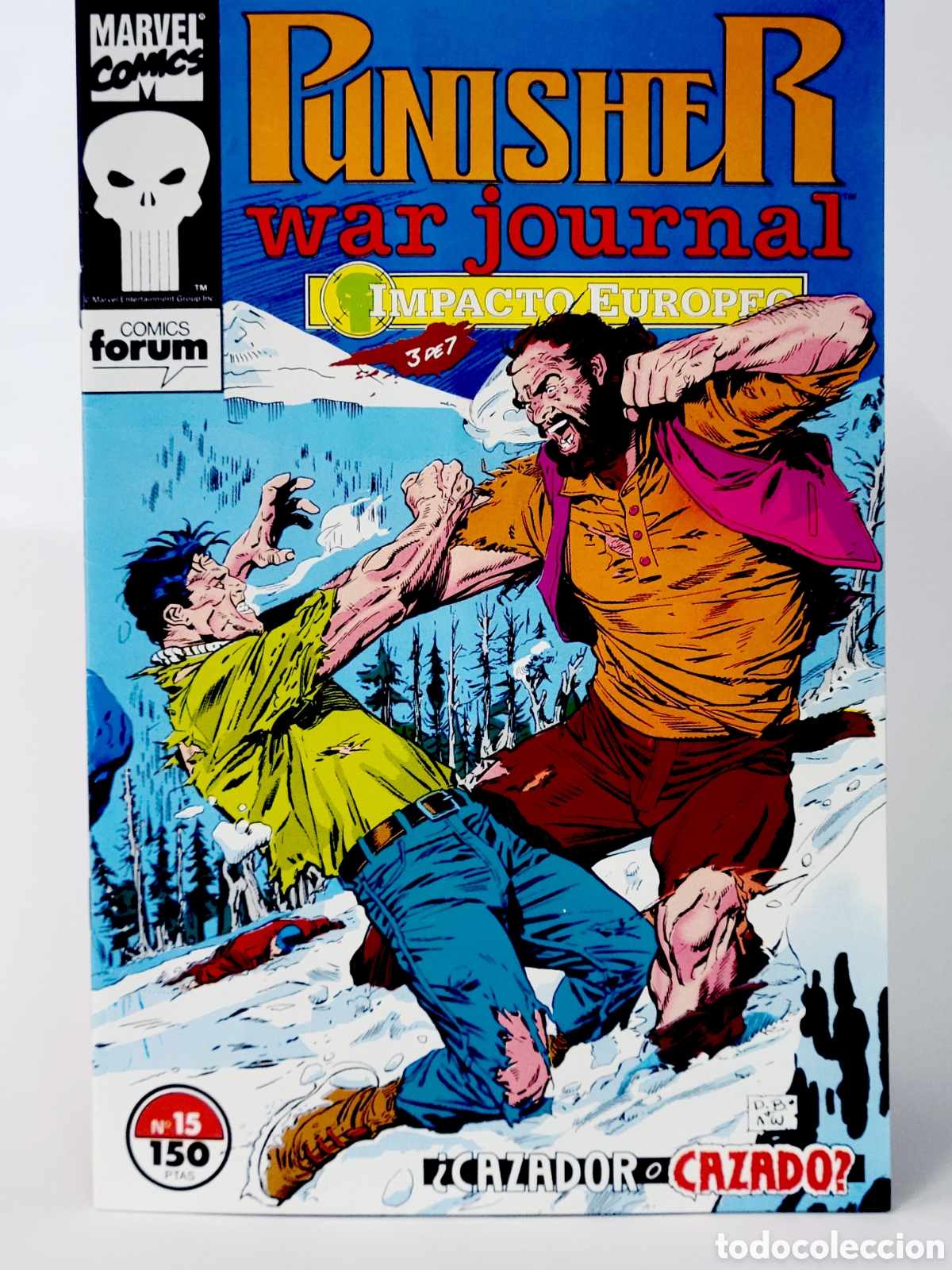 C&oacute;mics: C&Oacute;MIC THE PUNISHER WAR JOURNAL 15 CAZADOR O CAZADO FORUM MARVEL GRAPA DE KIOSCO