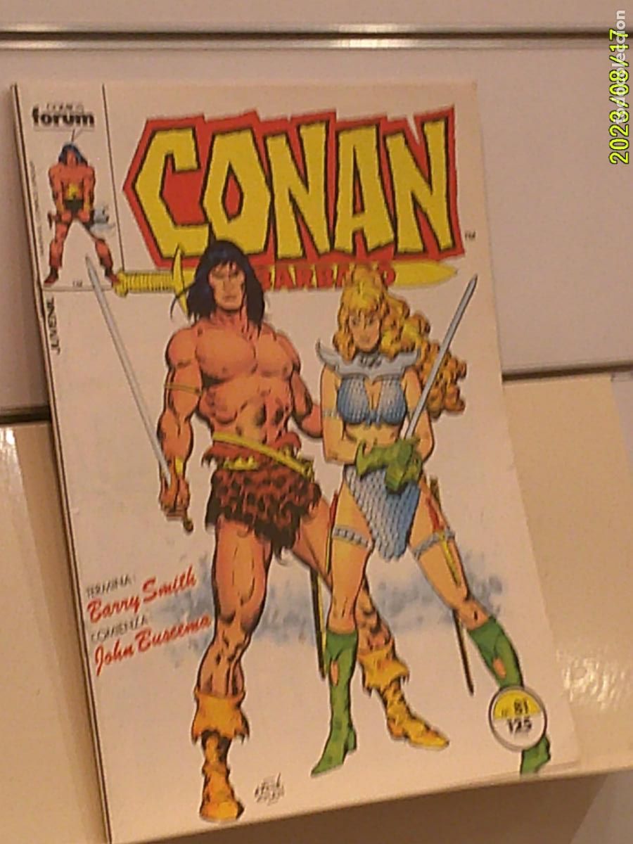 C&oacute;mics: CONAN EL BARBARO VOL. 1 N&ordm; 81 - FORUM