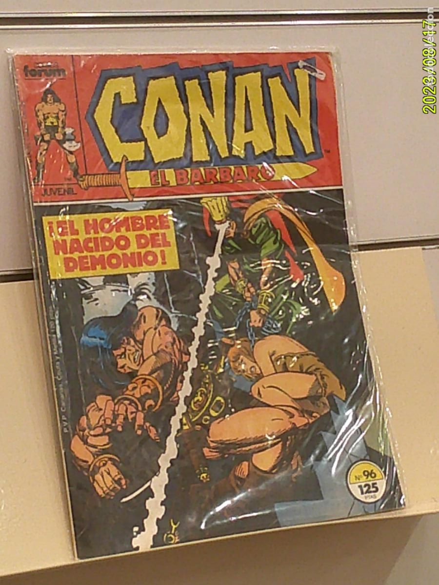 C&oacute;mics: CONAN EL BARBARO VOL. 1 N&ordm; 96 &iexcl;EL HOMBRE NACIDO DEL DEMONIO! - FORUM