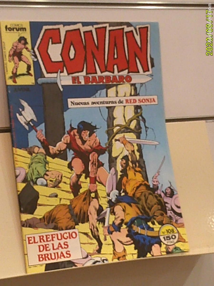 C&oacute;mics: CONAN EL BARBARO VOL. 1 N&ordm; 108 EL REFUGIO DE LAS BRUJAS - FORUM