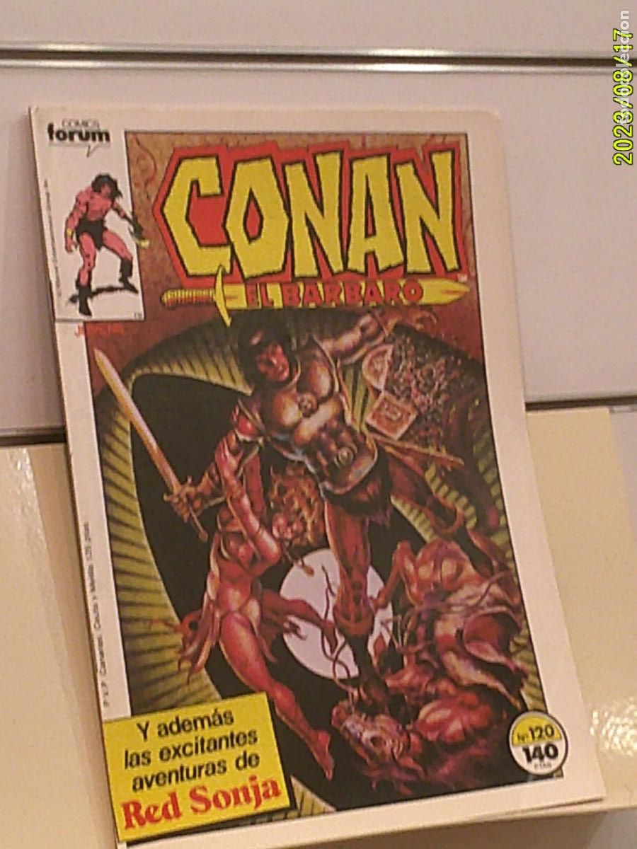 C&oacute;mics: CONAN EL BARBARO VOL. 1 N&ordm; 120 - FORUM - Foto 1
