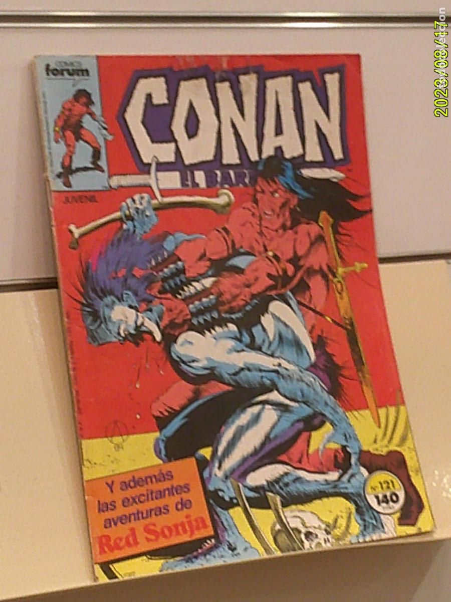 C&oacute;mics: CONAN EL BARBARO VOL. 1 N&ordm; 121 - FORUM