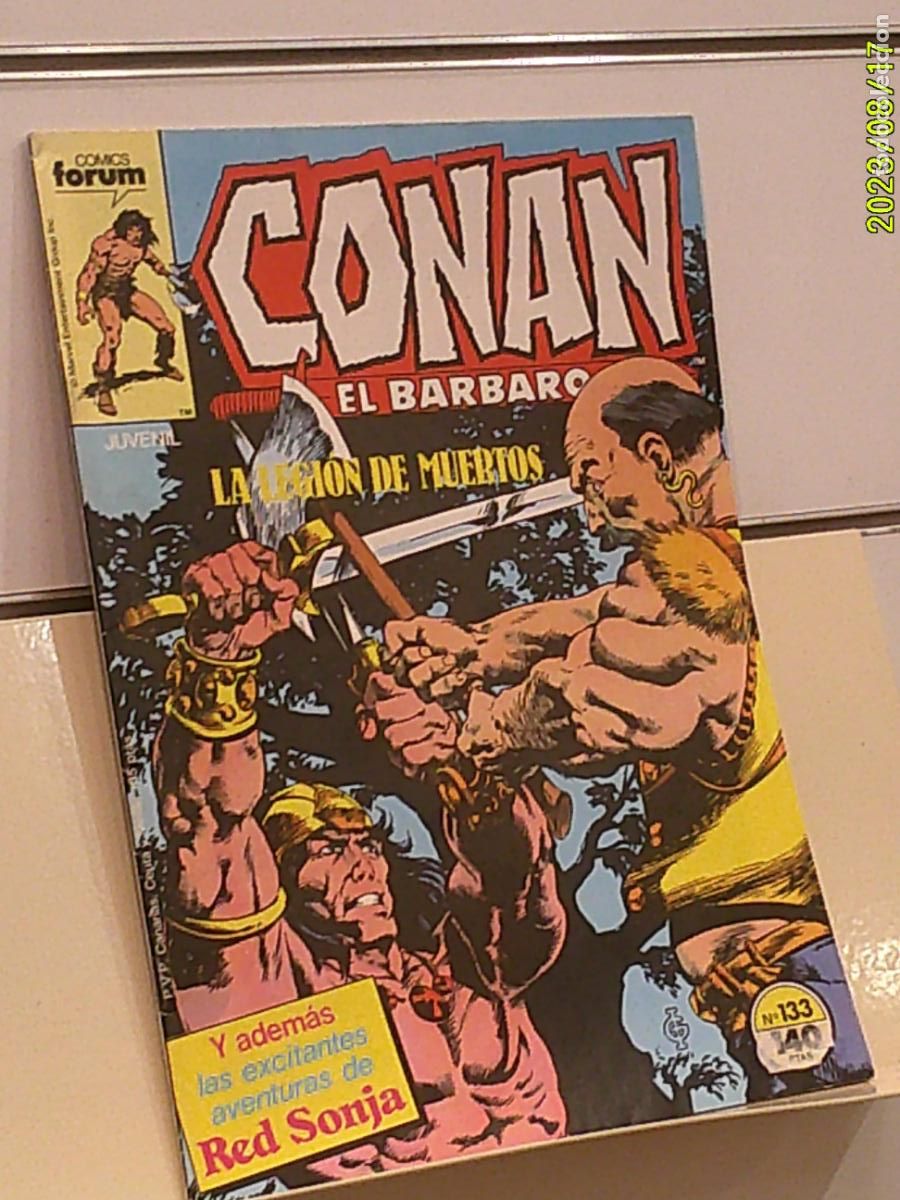 C&oacute;mics: CONAN EL BARBARO VOL. 1 N&ordm; 133 LA LEGION DE MUERTOS - FORUM