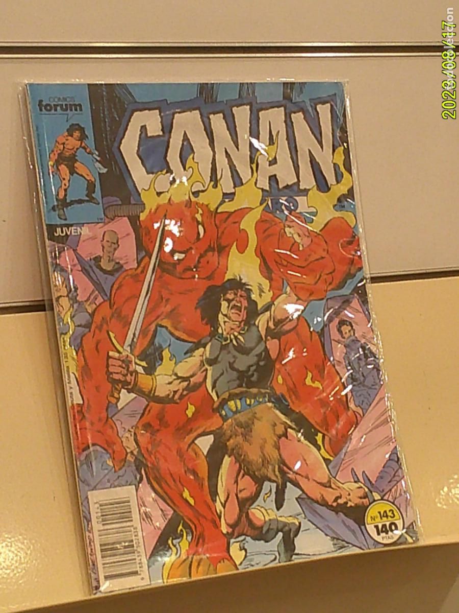 C&oacute;mics: CONAN EL BARBARO VOL. 1 N&ordm; 143 - FORUM - Foto 1