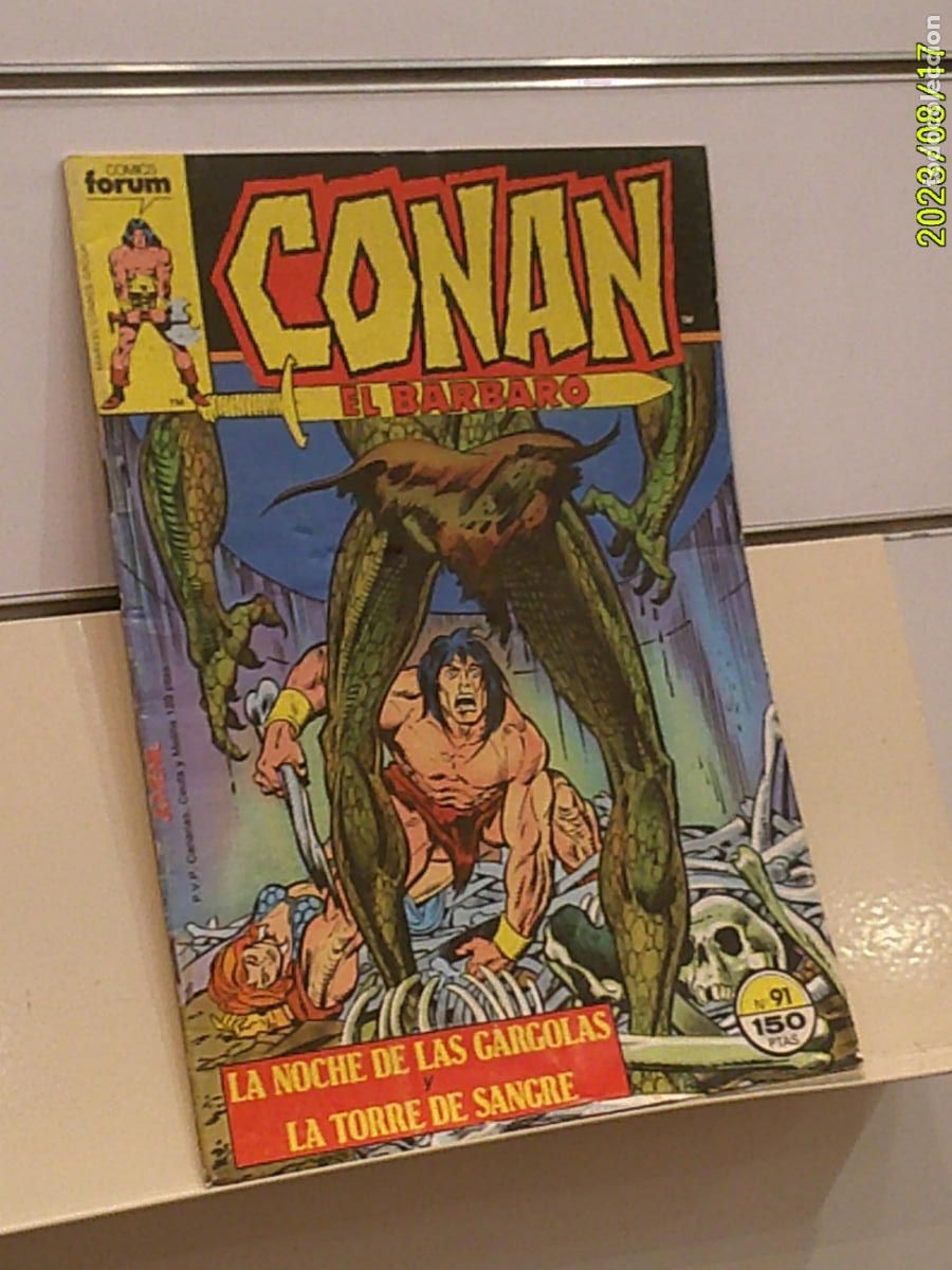 C&oacute;mics: CONAN EL BARBARO VOL. 1 N&ordm; 91 - FORUM