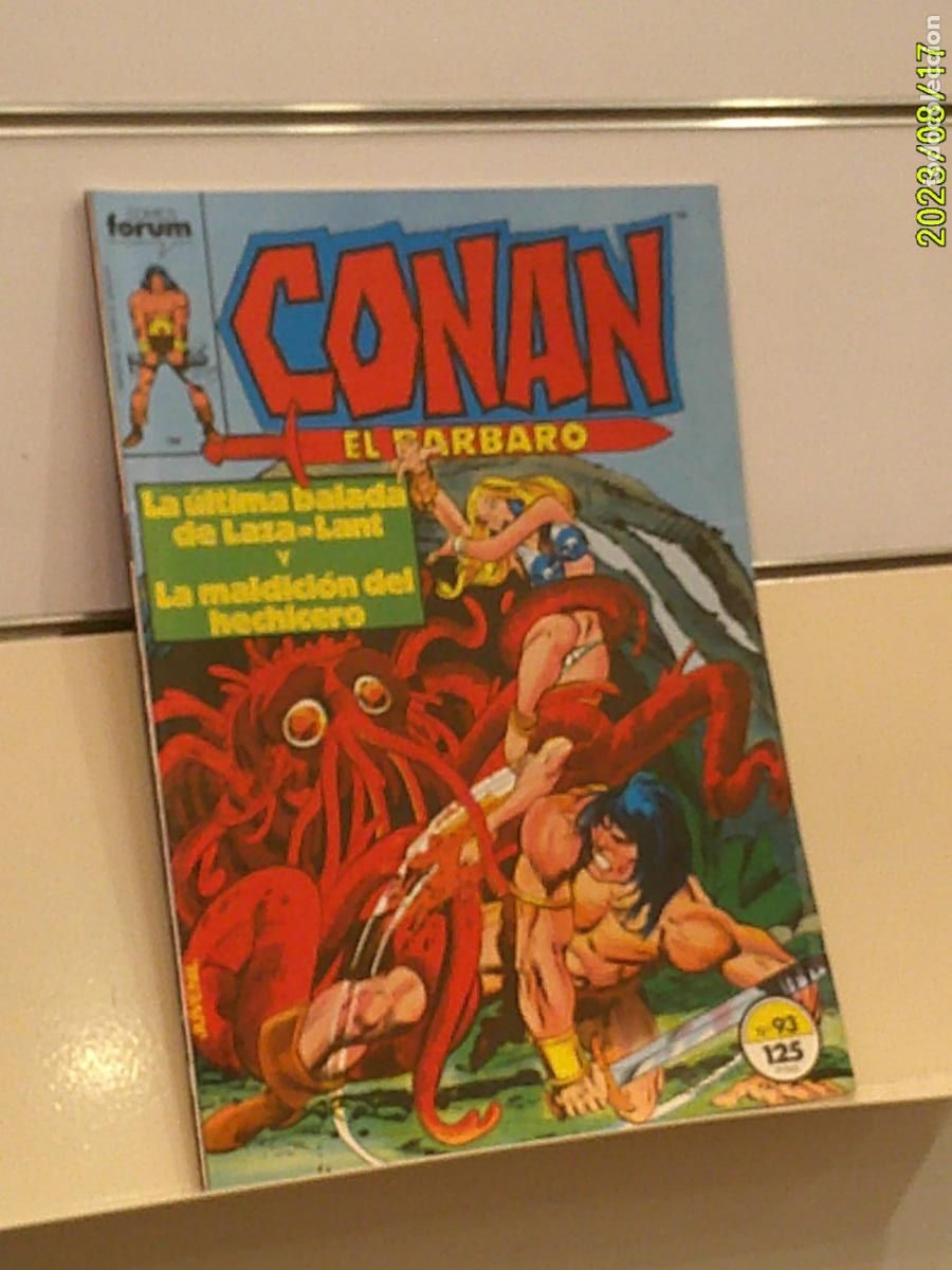 C&oacute;mics: CONAN EL BARBARO VOL. 1 N&ordm; 93 - FORUM