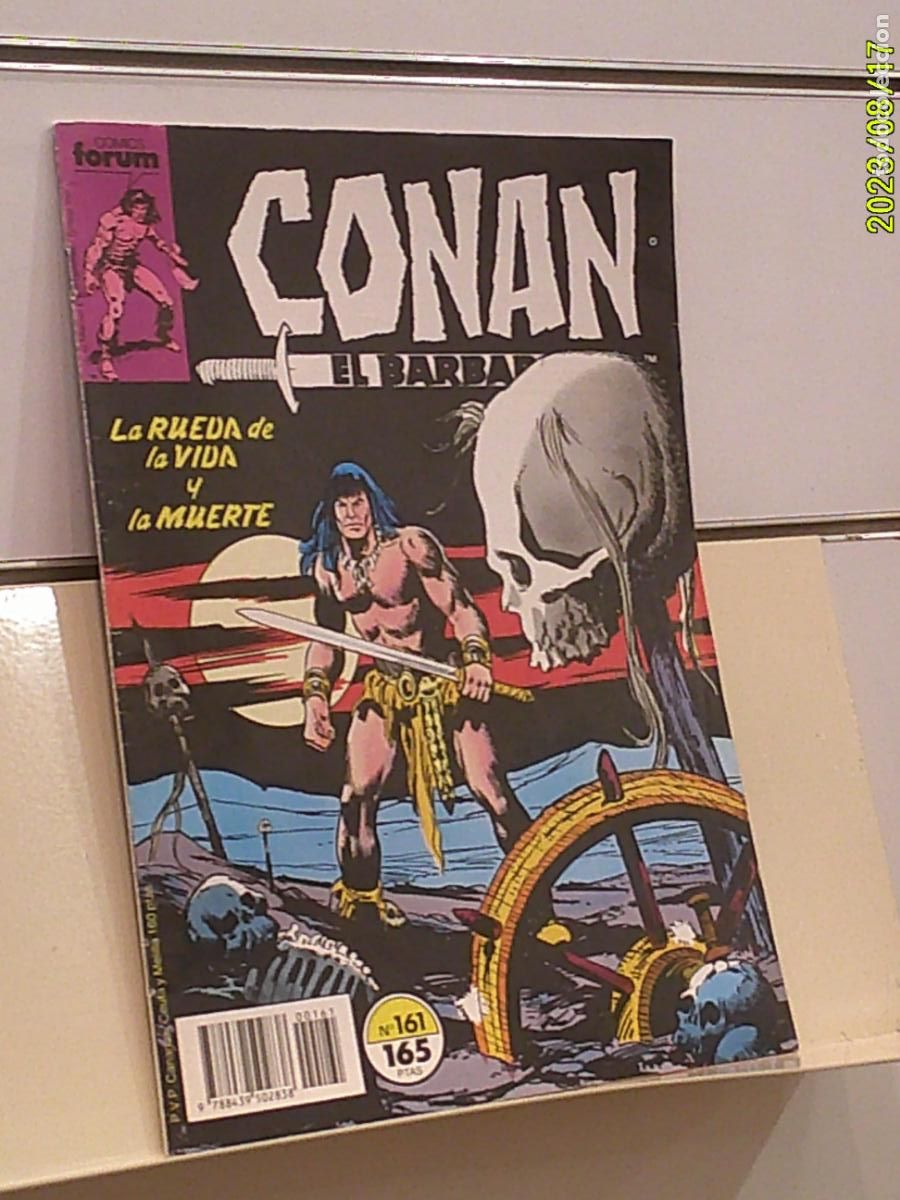 C&oacute;mics: CONAN EL BARBARO VOL. 1 N&ordm; 161 LA RUEDA DE LA VIDA Y LA MUERTE - FORUM