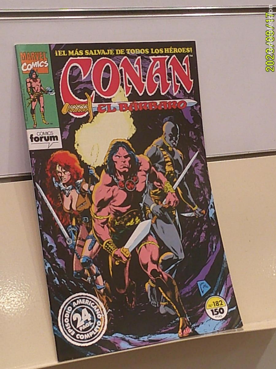 C&oacute;mics: CONAN EL BARBARO VOL. 1 N&ordm; 182 - FORUM