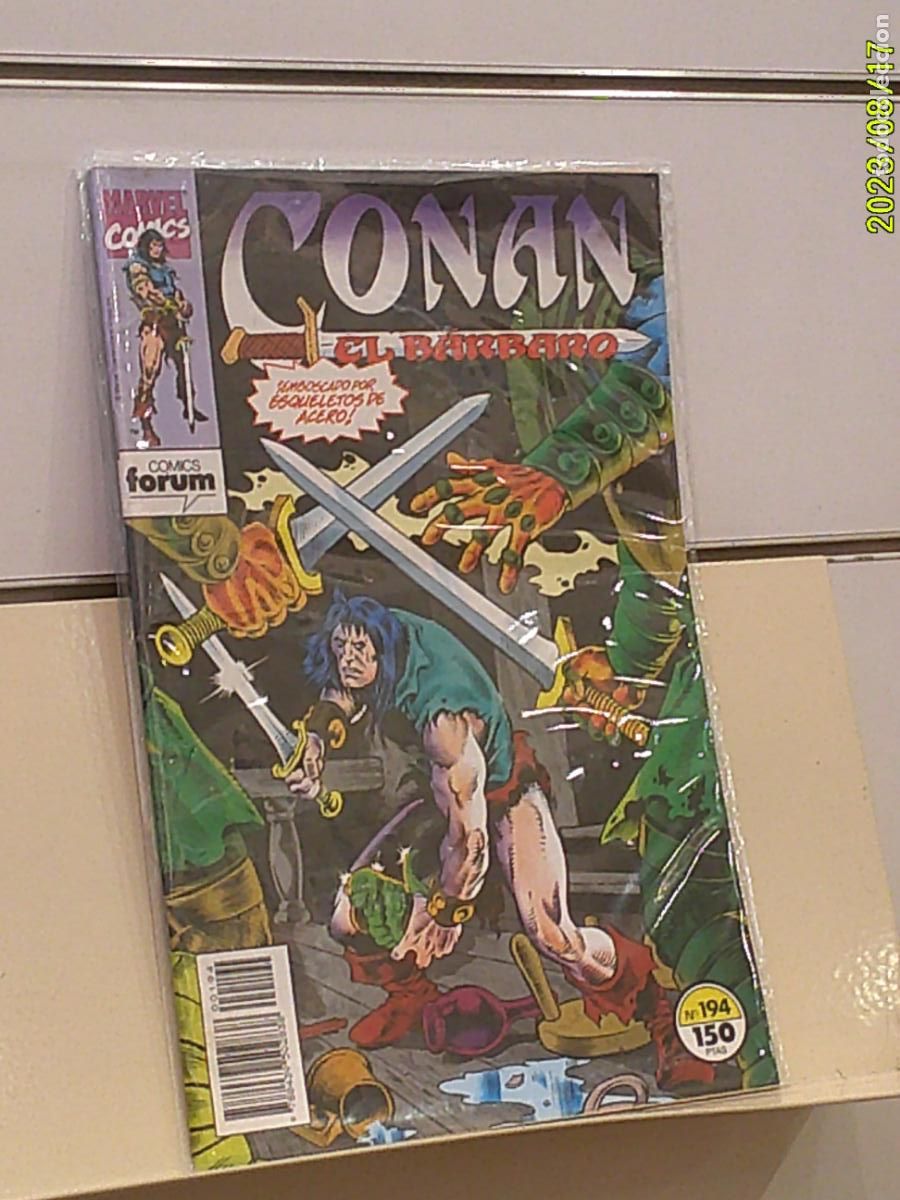 C&oacute;mics: CONAN EL BARBARO VOL. 1 N&ordm; 194 - FORUM - Foto 1