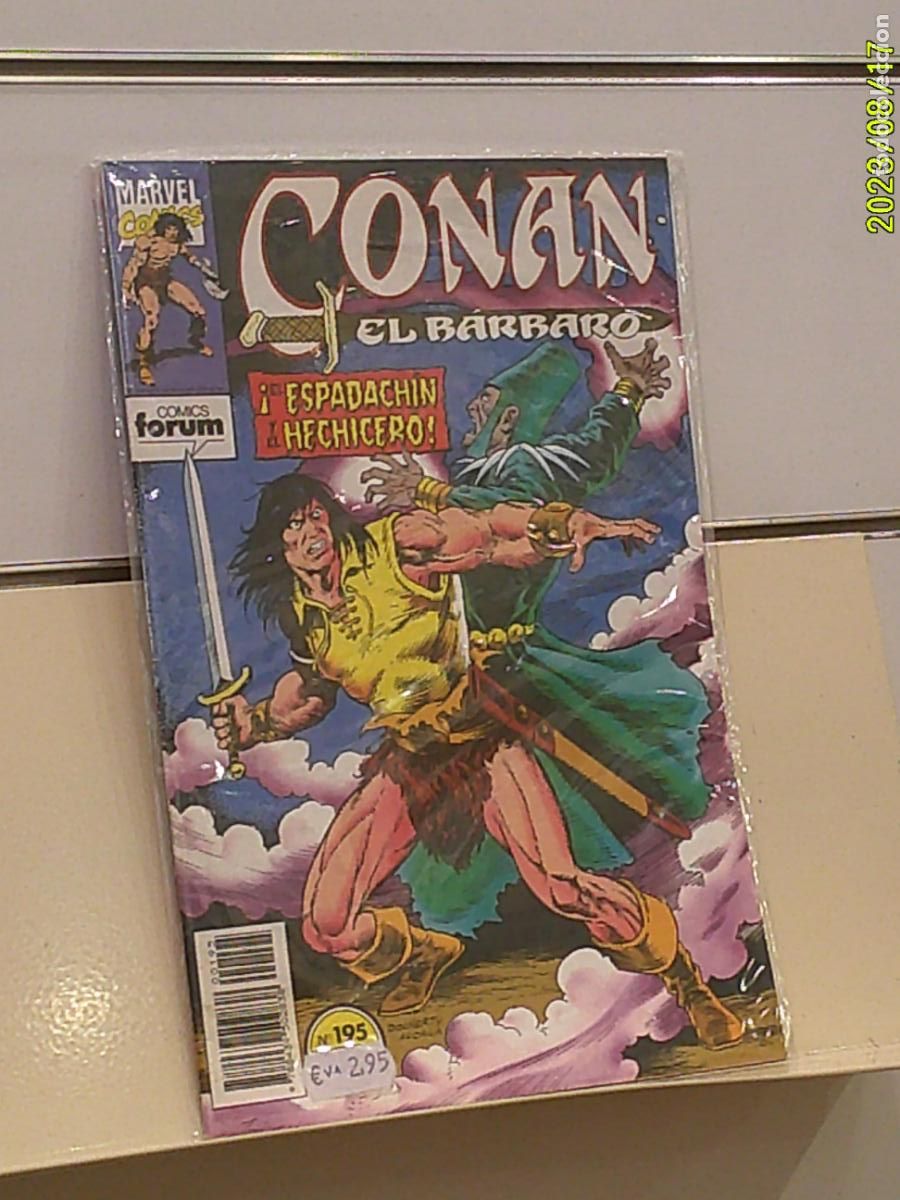 C&oacute;mics: CONAN EL BARBARO VOL. 1 N&ordm; 195 - FORUM