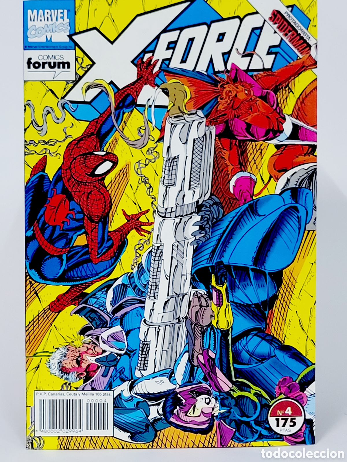 C&oacute;mics: C&Oacute;MIC X-FORCE 4 VOL.1 FORUM MARVEL VOLUMEN GRAPA DE KIOSCO - Foto 1