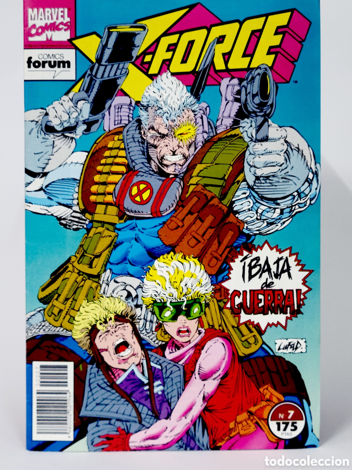 C&oacute;mics: C&Oacute;MIC X-FORCE 7 VOL.1 BAJA DE GUERRA FORUM MARVEL VOLUMEN GRAPA DE KIOSCO