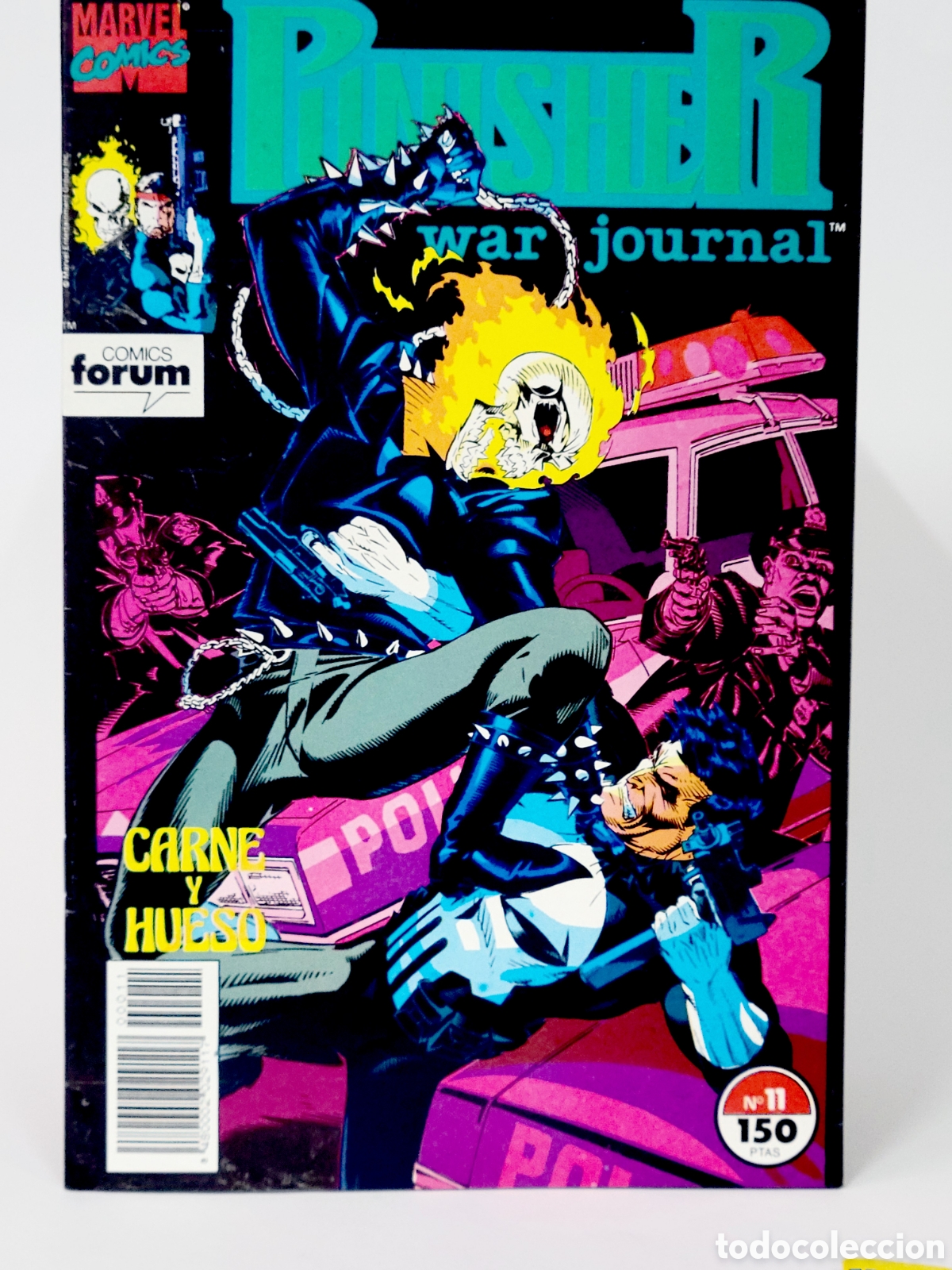 C&oacute;mics: C&Oacute;MIC THE PUNISHER WAR JOURNAL 11 CARNE Y HUESO FORUM MARVEL GRAPA DE KIOSCO