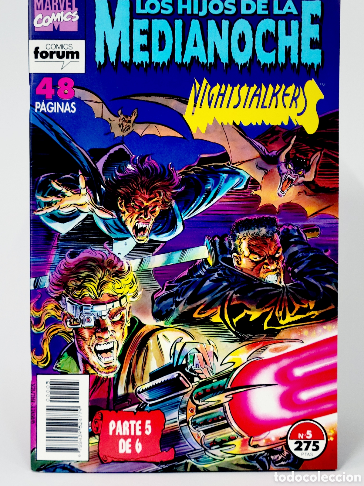 C&oacute;mics: C&Oacute;MIC LOS HIJOS DE LA MEDIANOCHE 5 NIGHTSTALKERS VOL.1 FORUM VOLUMEN MARVEL GRAPA DE KIOSCO