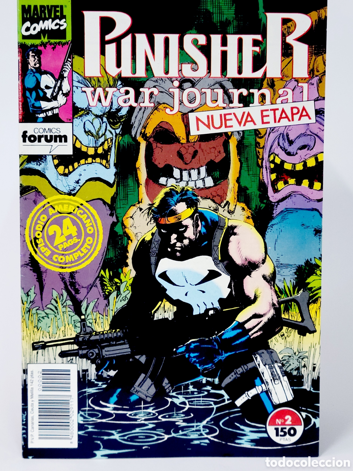 C&oacute;mics: C&Oacute;MIC THE PUNISHER WAR JOURNAL 2 NUEVA ETAPA FORUM MARVEL GRAPA EXCELENTE ESTADO