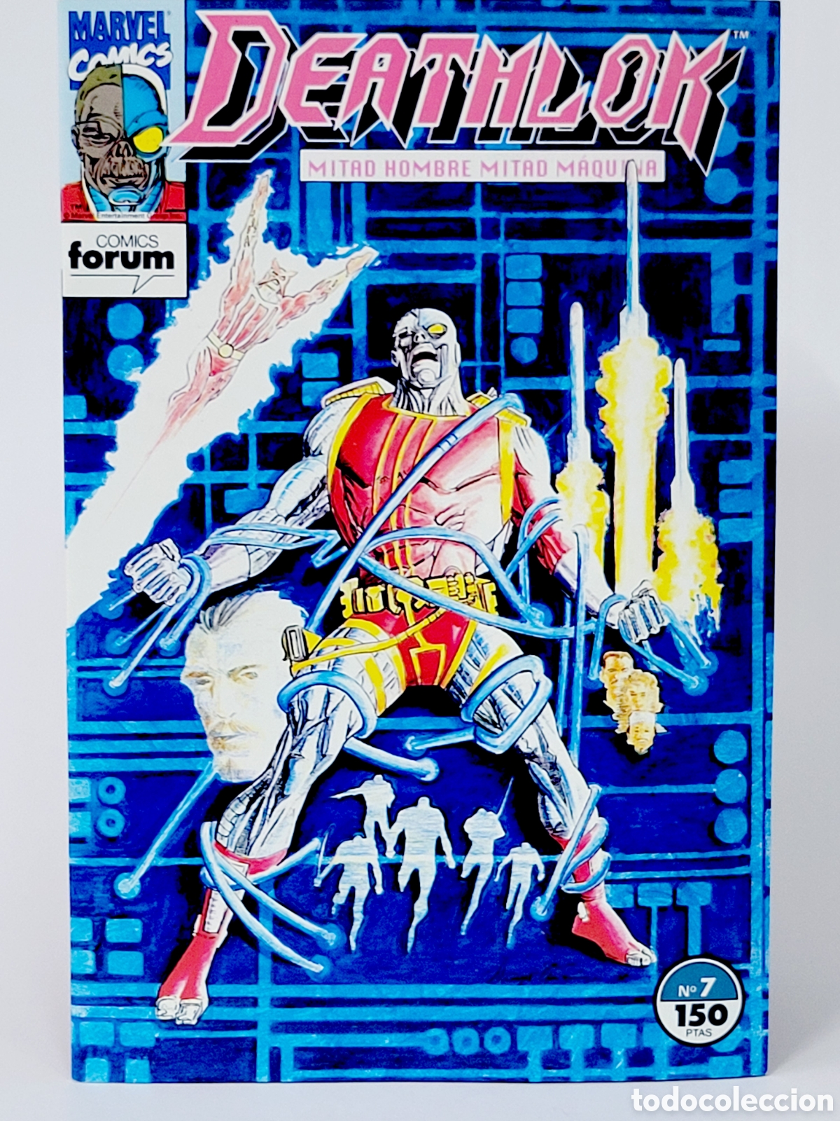 C&oacute;mics: C&Oacute;MIC DEATHLOK 7 MITAD HOMBRE MITAD MAQUINA FORUM MARVEL GRAPA DE KIOSCO