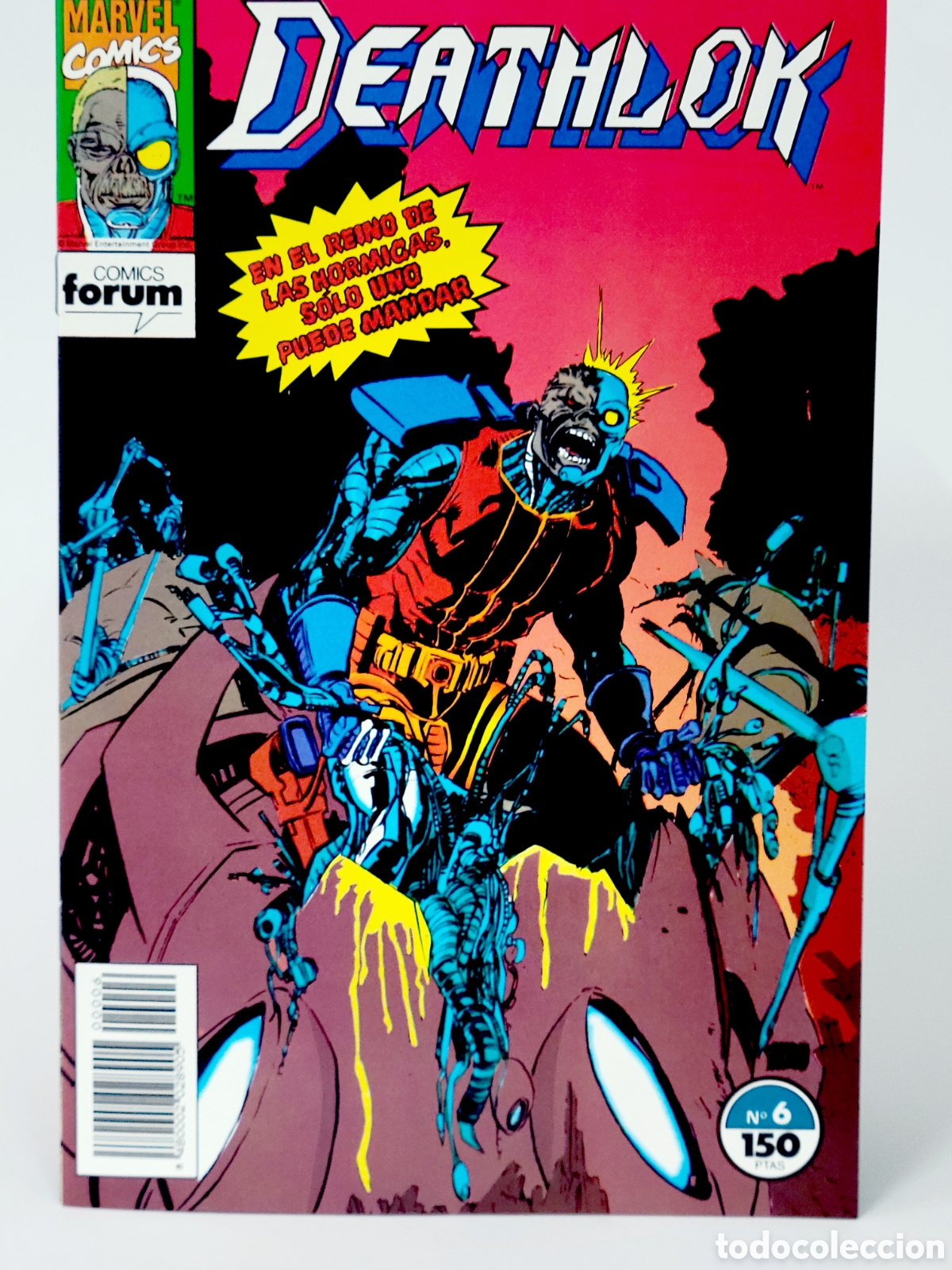 C&oacute;mics: C&Oacute;MIC DEATHLOK 6 MITAD HOMBRE MITAD MAQUINA FORUM MARVEL GRAPA DE KIOSCO