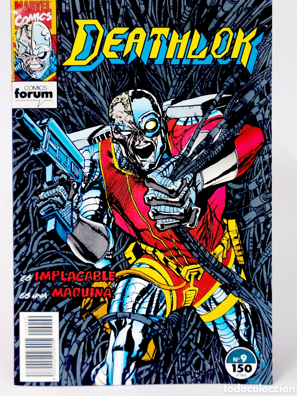 C&oacute;mics: C&Oacute;MIC DEATHLOK 9 MITAD HOMBRE MITAD MAQUINA FORUM MARVEL GRAPA DE KIOSCO
