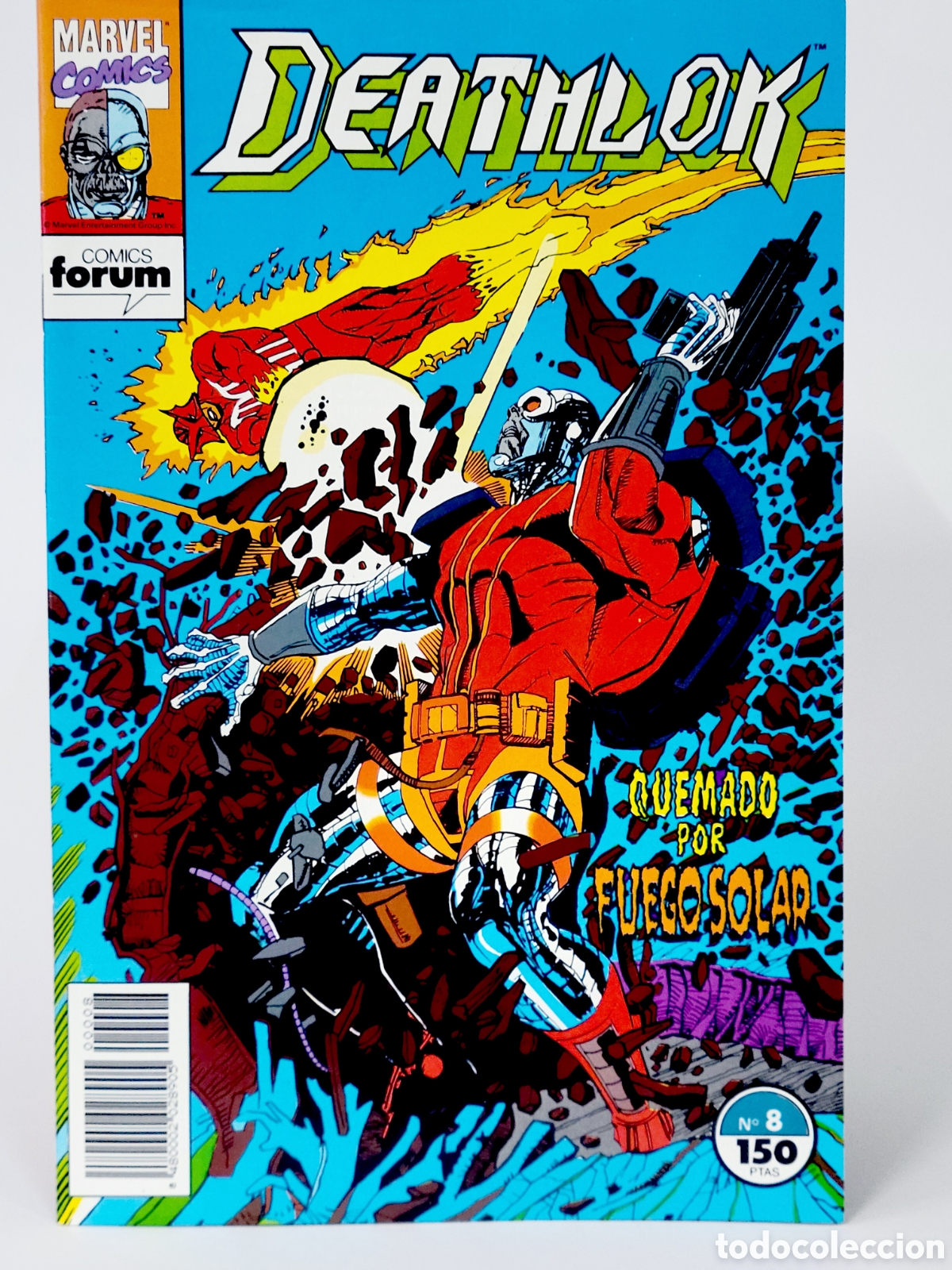 C&oacute;mics: C&Oacute;MIC DEATHLOK 8 MITAD HOMBRE MITAD MAQUINA FORUM MARVEL GRAPA DE KIOSCO