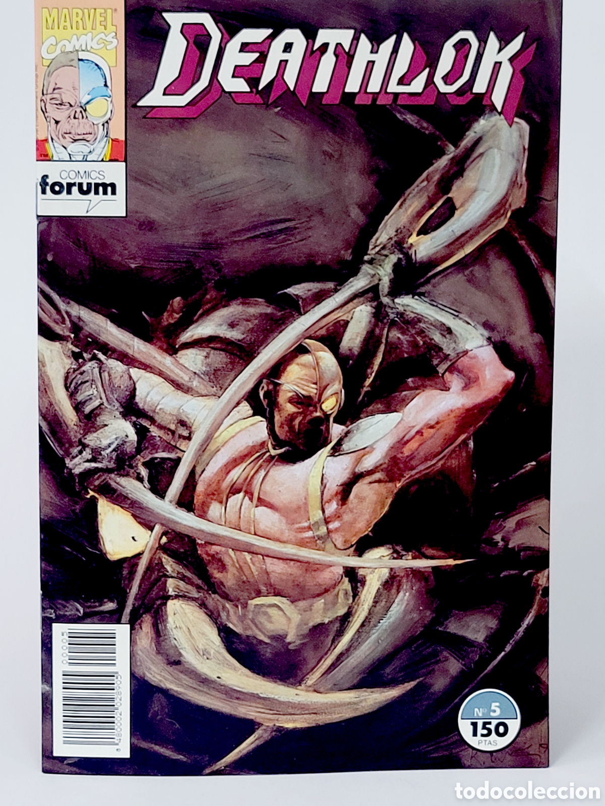 C&oacute;mics: C&Oacute;MIC DEATHLOK 5 MITAD HOMBRE MITAD MAQUINA FORUM MARVEL GRAPA DE KIOSCO