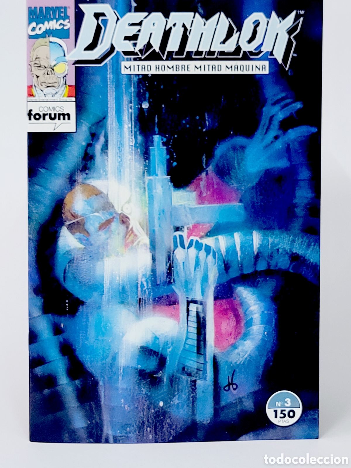 C&oacute;mics: C&Oacute;MIC DEATHLOK 3 MITAD HOMBRE MITAD MAQUINA FORUM MARVEL GRAPA DE KIOSCO