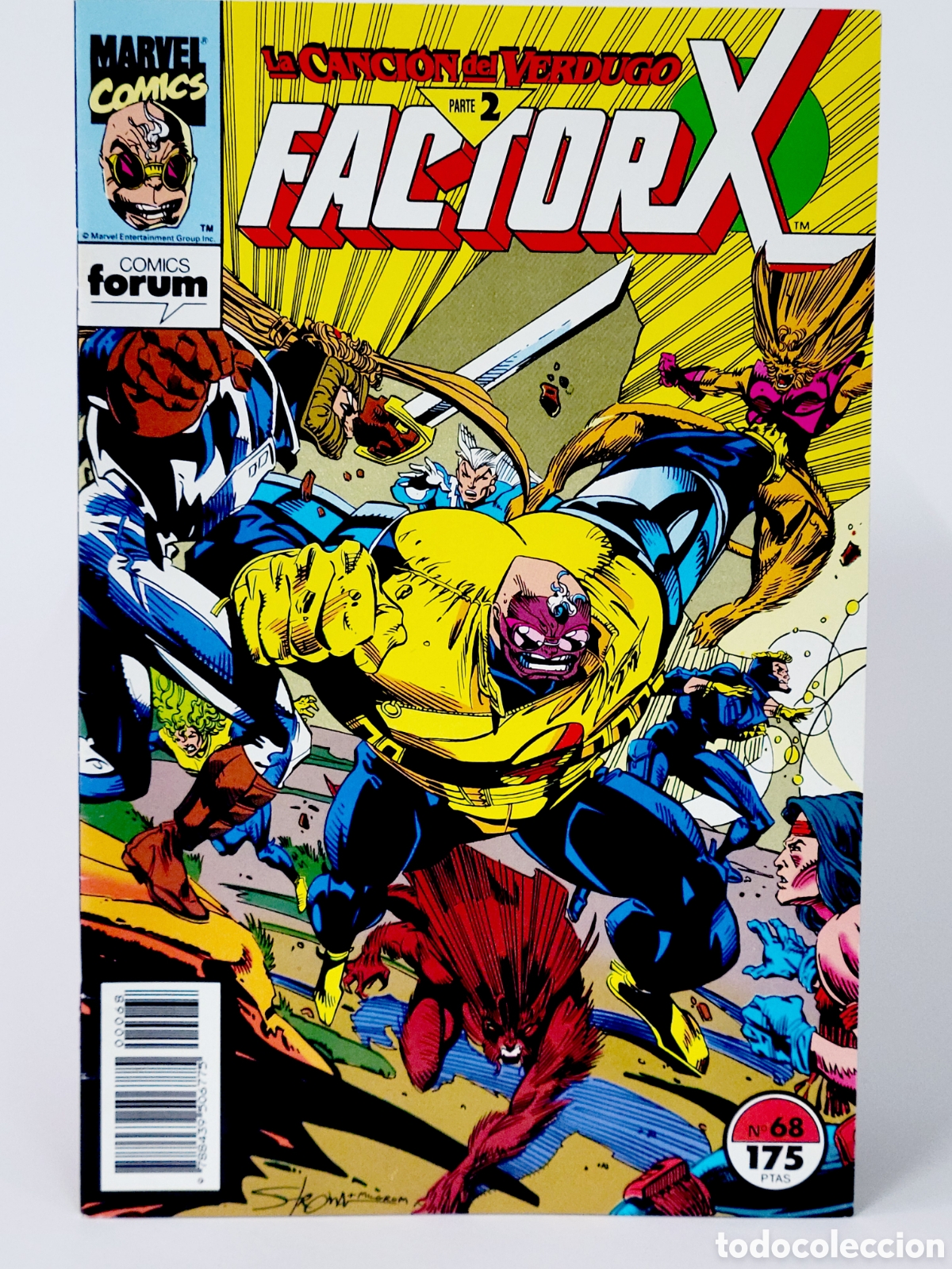 C&oacute;mics: C&Oacute;MIC FACTOR -X 68 LA CANCI&Oacute;N DEL VERDUGO FORUM MARVEL GRAPA DE KIOSCO