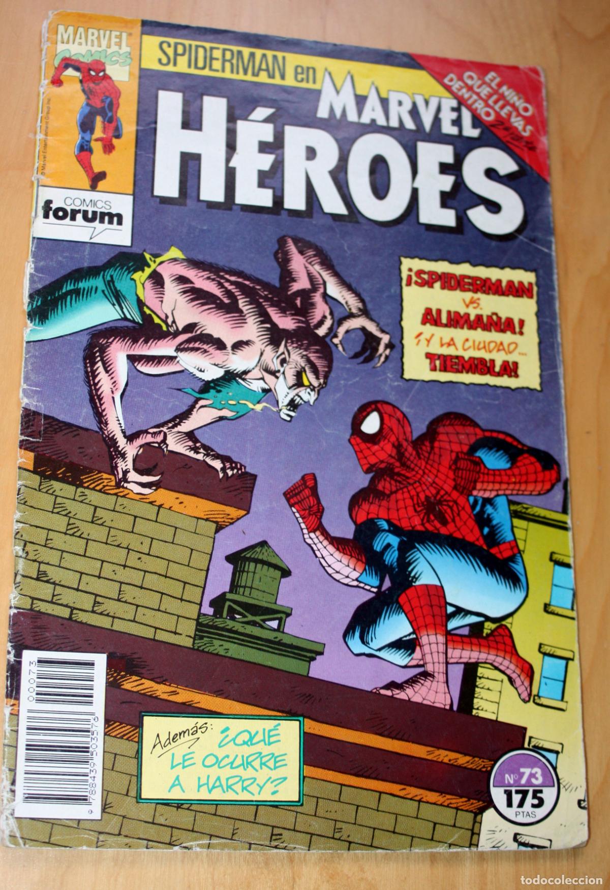 C&oacute;mics: SPIDERMAN MARVEL HEROES N 73 ( el ni&ntilde;o que llevas dentro 3&ordf; parte.)