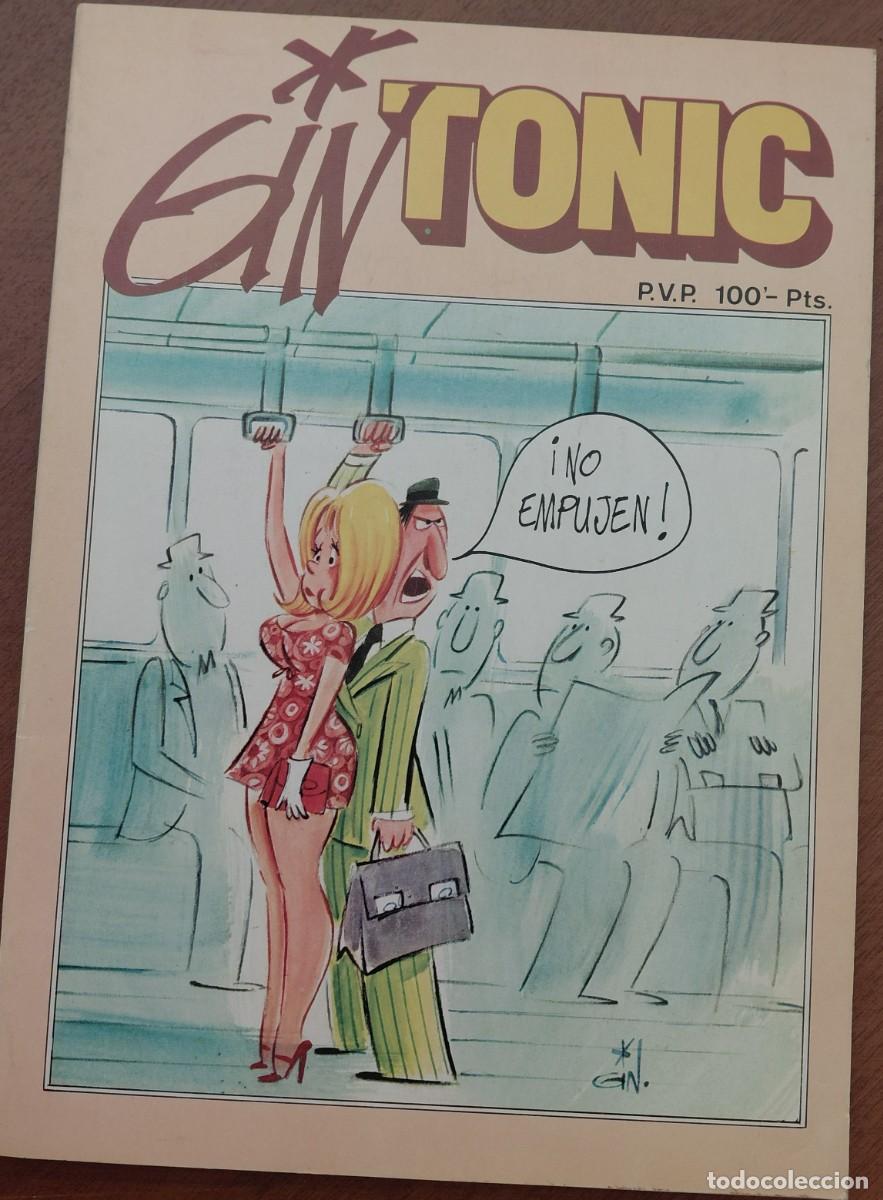 C&oacute;mics: GIN TONIC 1 TOMO 66 p&aacute;g. (EDICIONES FORUM - 1979) 18x25