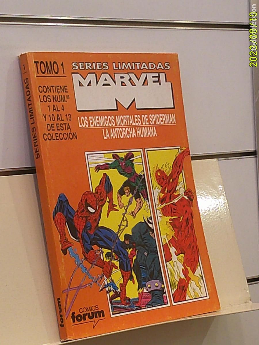 C&oacute;mics: RETAPADO SERIES LIMITADAS MARVEL TOMO 1 CONTIENE LOS N&ordm; 1 AL 4 Y 10 AL 13 DE LA COLECCION - FORUM