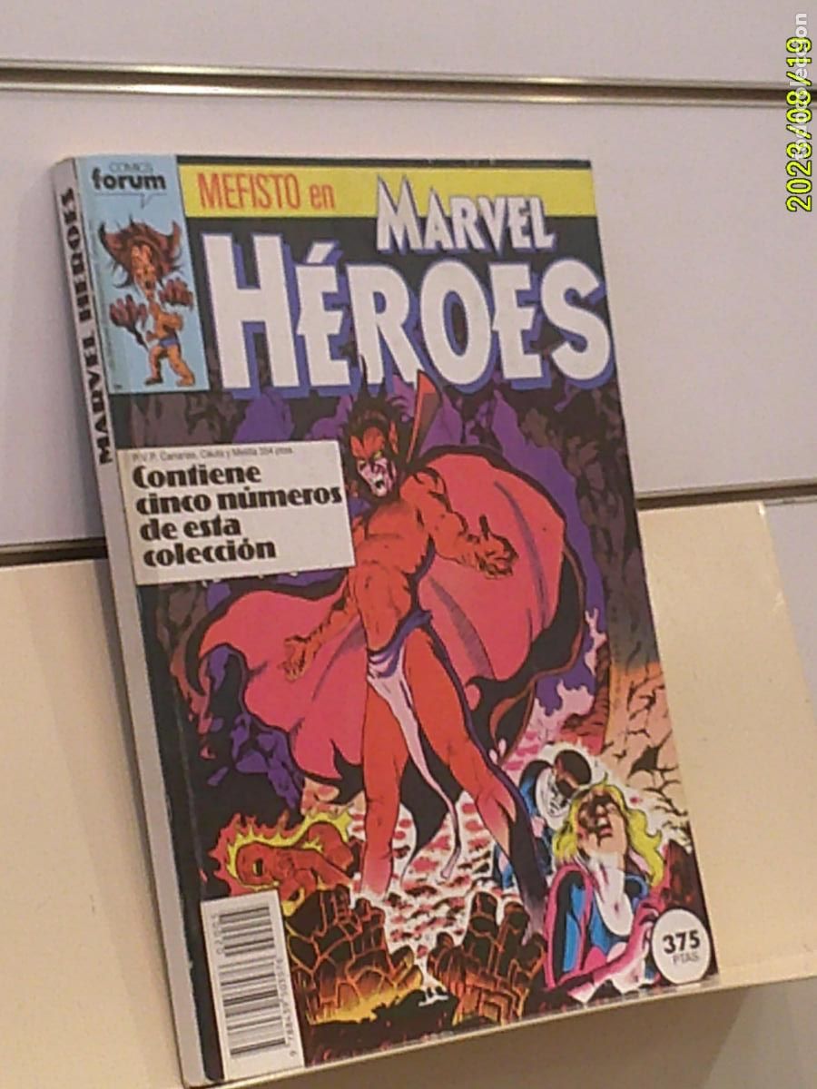 C&oacute;mics: RETAPADO MEFISTO EN MARVEL HEROES CONTIENE LOS N&ordm; 26-27-28-29 Y 30 DE LA COLECCION - FORUM