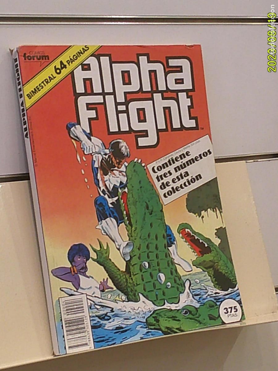 C&oacute;mics: RETAPADO ALPHA FLIGHT CONTIENE LOS N&ordm; 36-37 Y 38 DE LA COLECCION MARVEL - FORUM