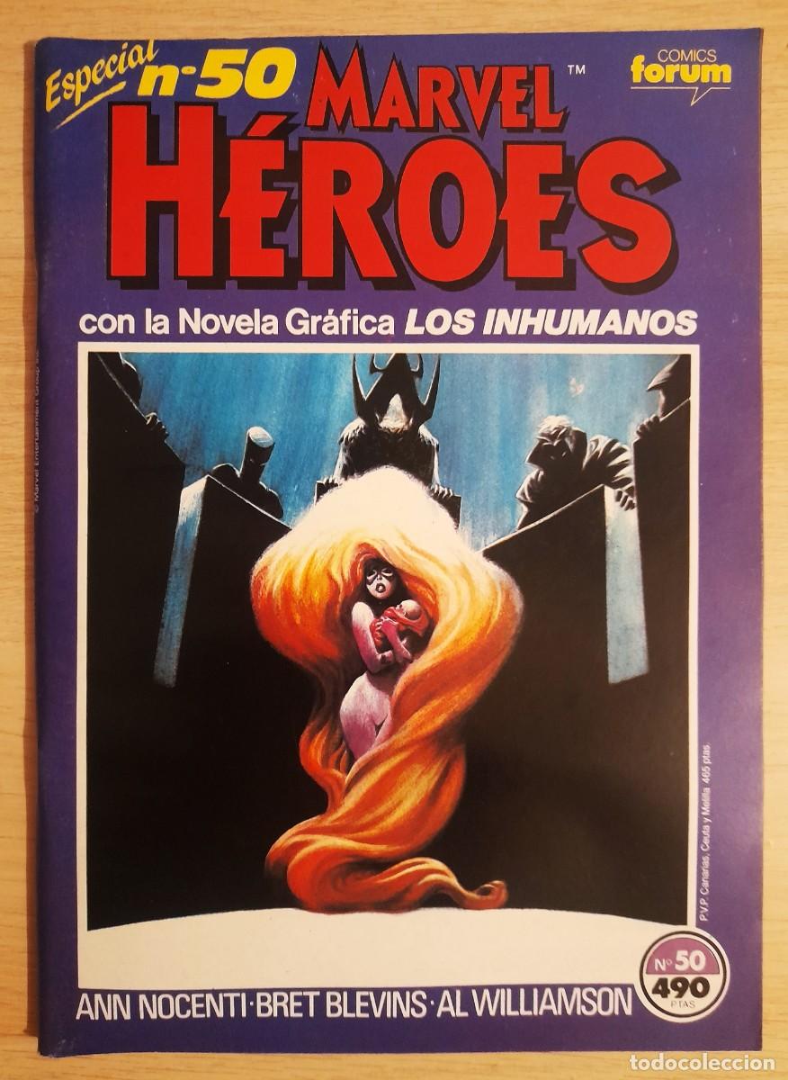 C&oacute;mics: Marvel Heroes - Numero 50 - Los Inhumanos - Marvel - Forum