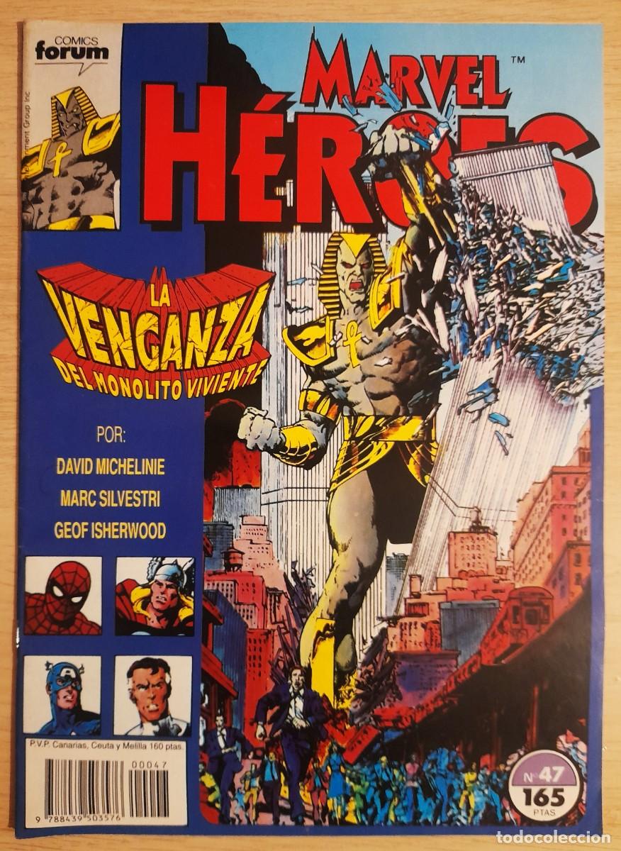 C&oacute;mics: Marvel Heroes - 47, 48, 49 - La Venganza Del Monolito Viviente - Marvel - Forum