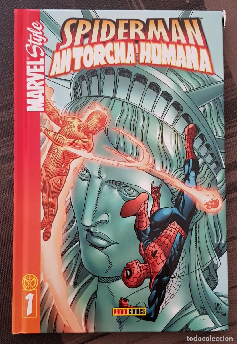 C&oacute;mics: MARVEL STYLE. SPIDERMAN Y LA ANTORCHA HUMANA. Numero unico. Panini Comics 2006