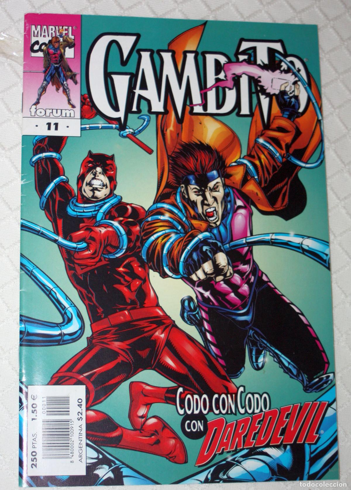 C&oacute;mics: GAMBITO VOL.2 N.11 CODO A CODO CON DAREDEVIL ( 1999/2000 )