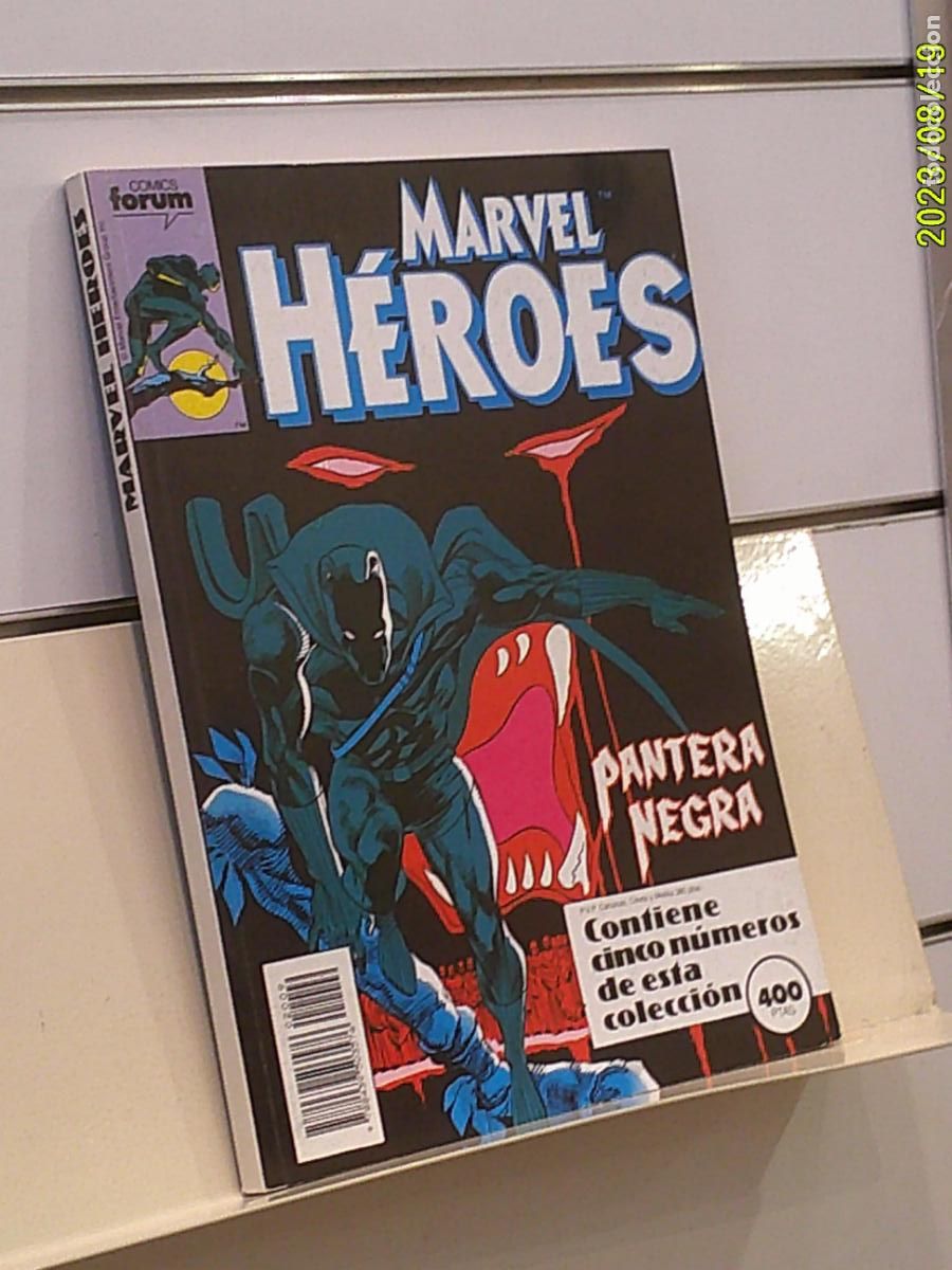 C&oacute;mics: RETAPADO MARVEL HEROES CONTIENE LOS N&ordm; 45-46-47-48 Y 49 DE LA COLECCION - FORUM