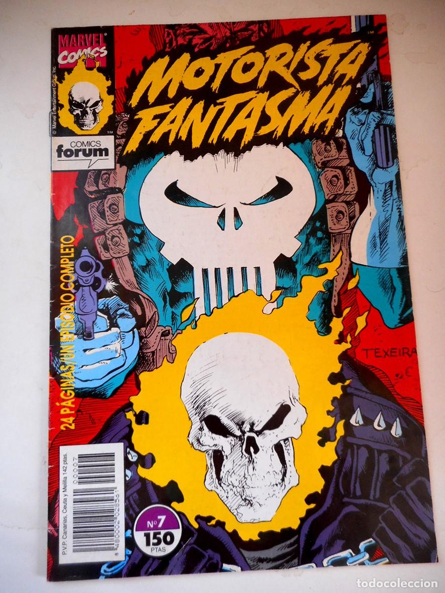 C&oacute;mics: MOTORISTA FANTASMA N&ordm;7 (FORUM-OCTUBRE 1991) HOWARD MACKIE - JAVIER SALTARES