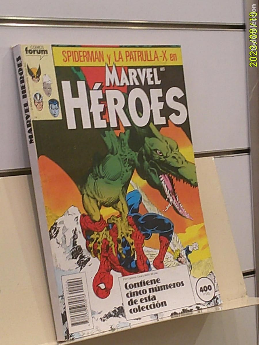 C&oacute;mics: RETAPADO MARVEL HEROES CONTIENE LOS N&ordm; 31-32-33-34 Y 35 DE LA COLECCION - FORUM