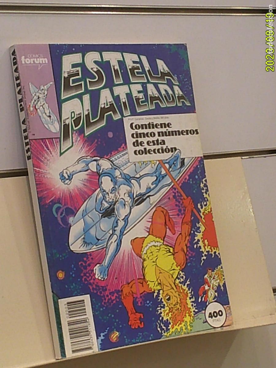 C&oacute;mics: RETAPADO ESTELA PLATEADA CONTIENE LOS N&ordm; 11-12-13-14 Y 15 DE LA COLECCION - FORUM