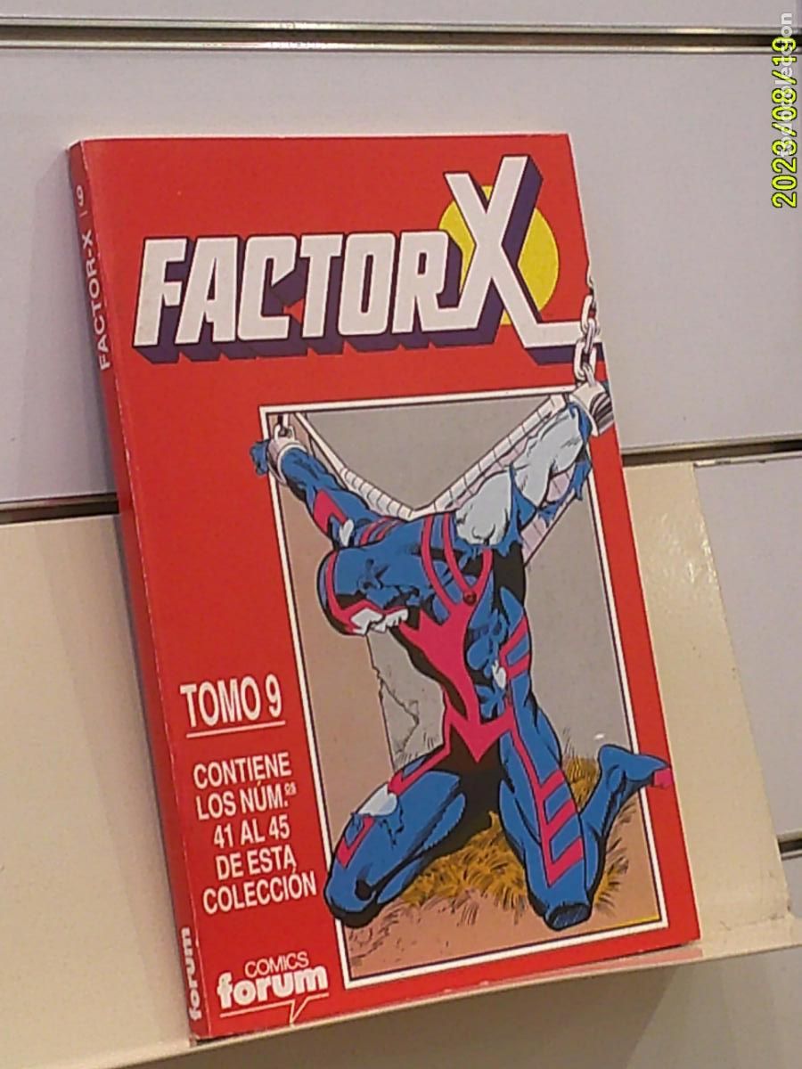 C&oacute;mics: RETAPADO FACTOR-X TOMO 9 CONTIENE LOS N&ordm; 41-42-43-44 Y 45 DE LA COLECCION - FORUM