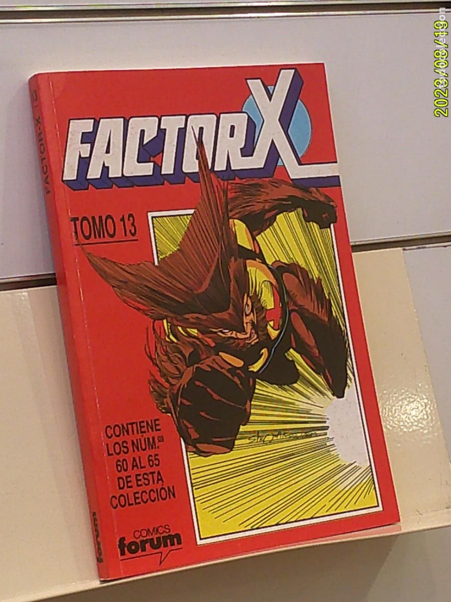 C&oacute;mics: RETAPADO FACTOR-X TOMO 13 CONTIENE LOS N&ordm; 60-61-62-63-64 Y 65 DE LA COLECCION - FORUM