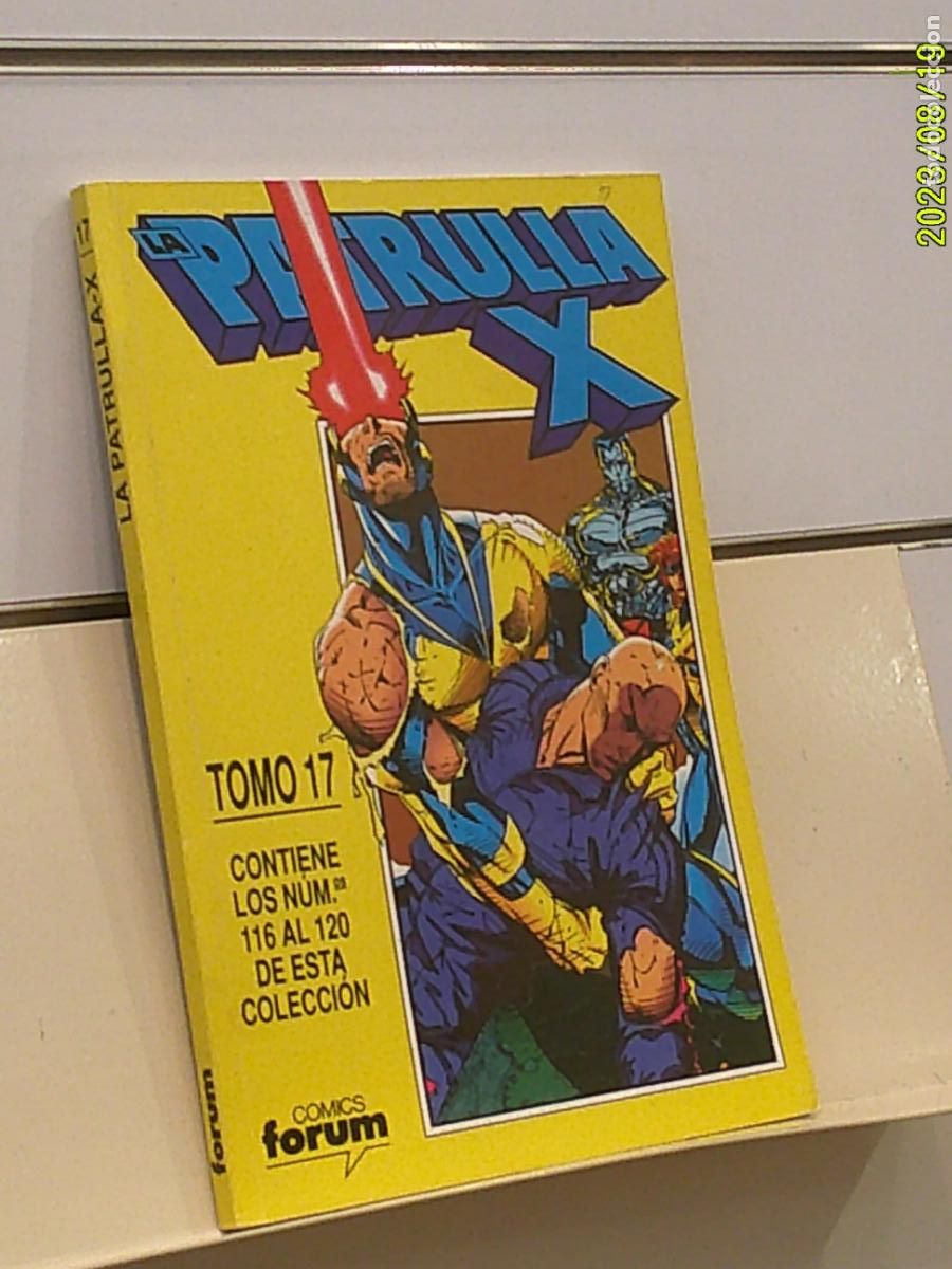 C&oacute;mics: RETAPADO PATRULLA-X TOMO 17 CONTIENE LOS N&ordm; 116 AL 120 DE LA COLECCION - FORUM