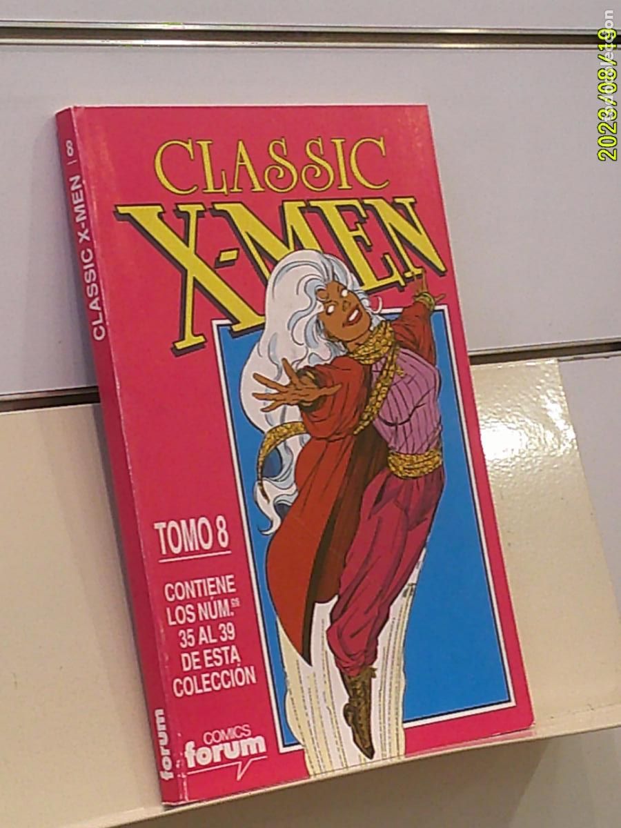 C&oacute;mics: RETAPADO CLASSIC X-MEN TOMO 8 CONTIENE LOS N&ordm; 35-36-37-38 Y 39 DE LA COLECCION - FORUM
