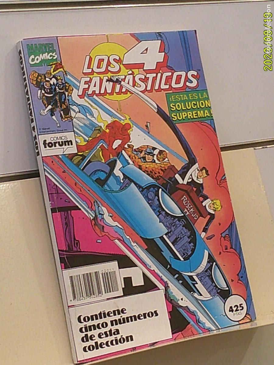 C&oacute;mics: RETAPADO LOS 4 FANTASTICOS CONTIENE LOS N&ordm; 101 AL 105 DE LA COLECCION MARVEL - FORUM