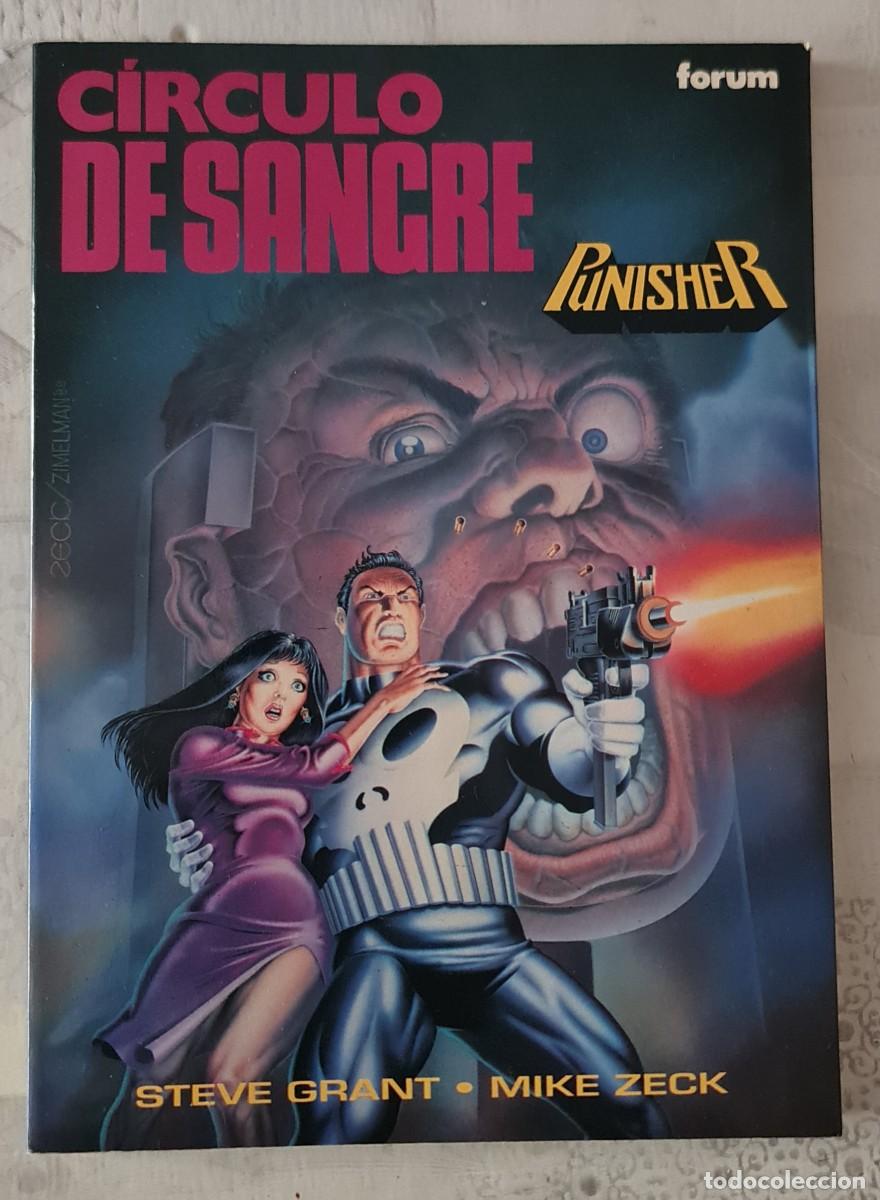C&oacute;mics: OBRAS MAESTRAS n&ordm; 9 de 37. PUNISHER. CIRCULO DE SANGRE. Comics Forum 1993